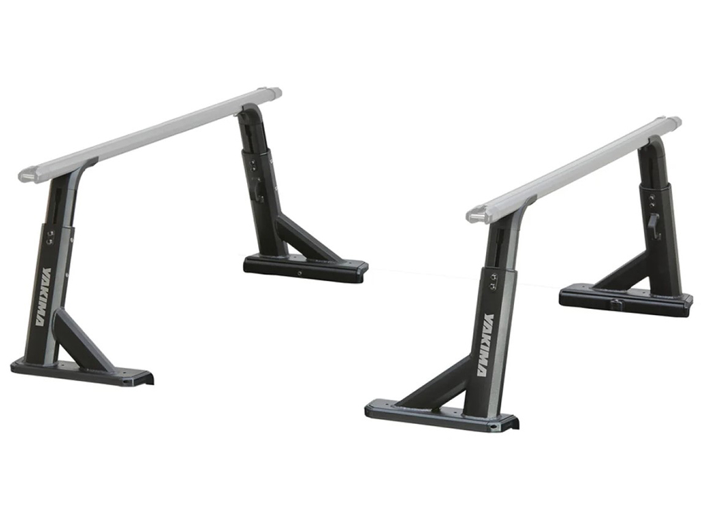 Yakima OverHaul HD Adjustable Truck Bed Rack w/ 68-Inch Bars 8001151&YAK-8001158