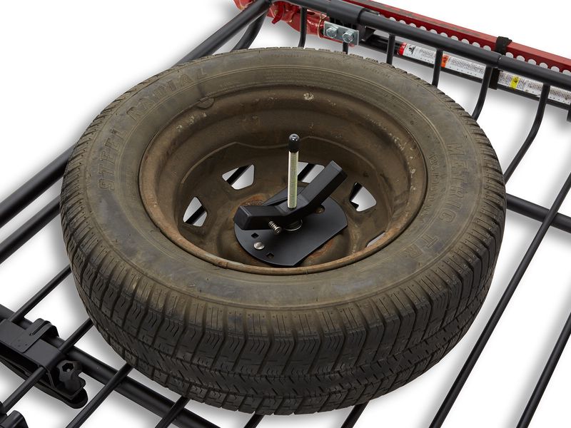 Yakima Spare Tire Carrier Mount for Roof Cargo Baskets 8007076 RealTruck