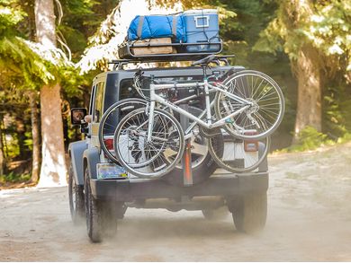 Jeep Wrangler Bicycle Back Tire Rack Yakima SpareRide Spare
