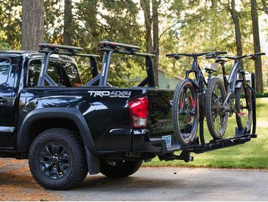 Tacoma Bicycle Hitch Racks Yakima StageTwo Tray Hitch Bike Rack